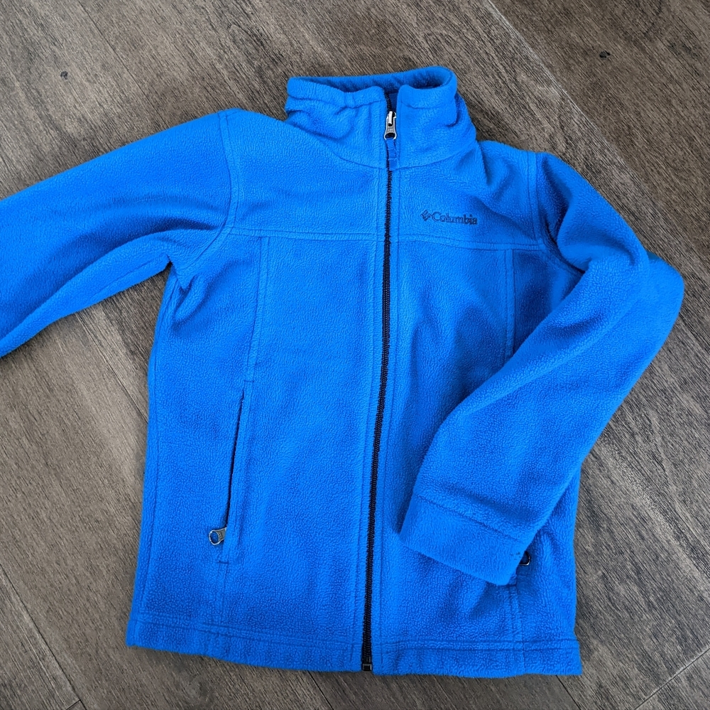 Boys Columbia fleece jacket size small